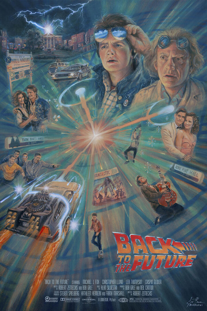 Back To The Future Movie Poster