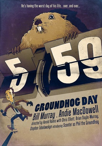 Groundhog Day movie poster