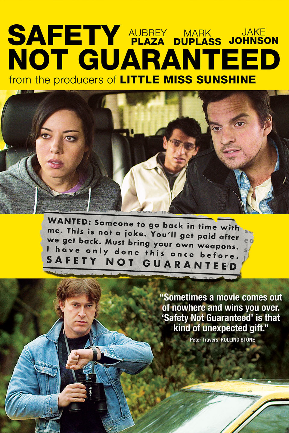 Safety Not Guaranteed Movie Poster